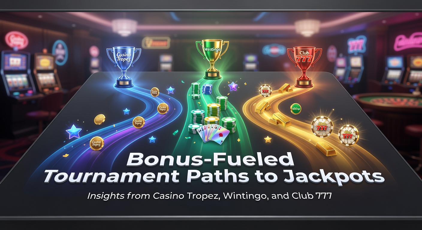 Spelers in een online casino toernooi met jackpot prijzen en bonus iconen op een dynamisch scherm