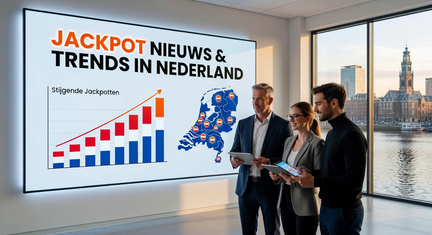 Lotto trekking met winnende nummers en euforische winnaars in Nederland