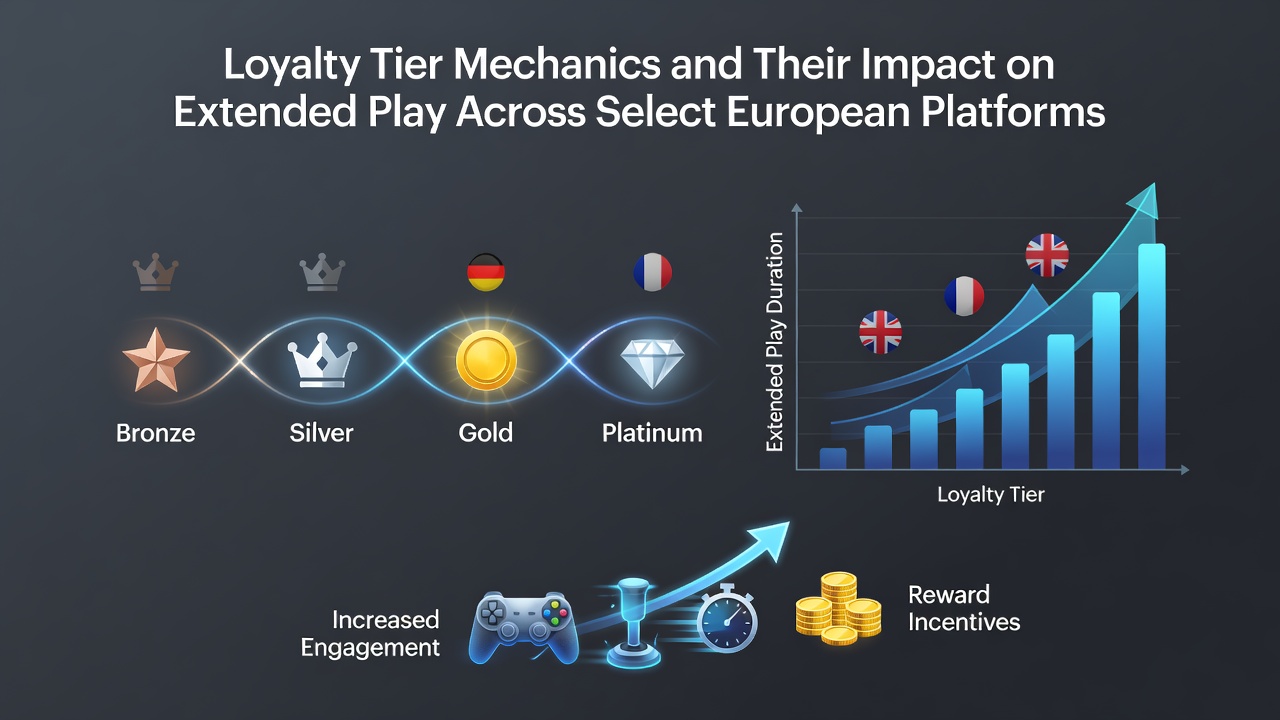 Overzicht van loyaliteitstier structuren en beloningen op Europese gokplatforms