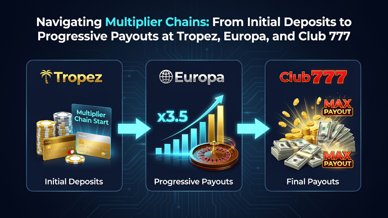 Multiplier ketens visualisatie bij Tropez Europa en Club 777