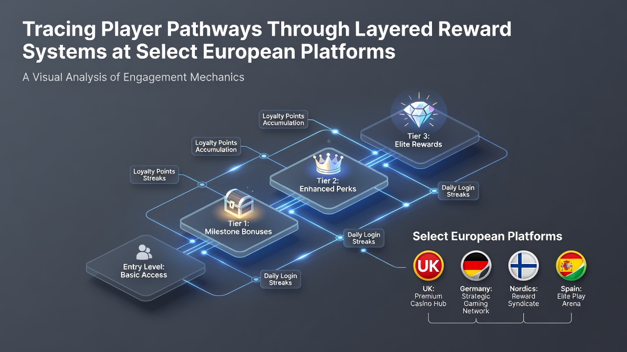 Overzicht van gelaagde beloningsstructuren en spelerspaden op Europese platforms