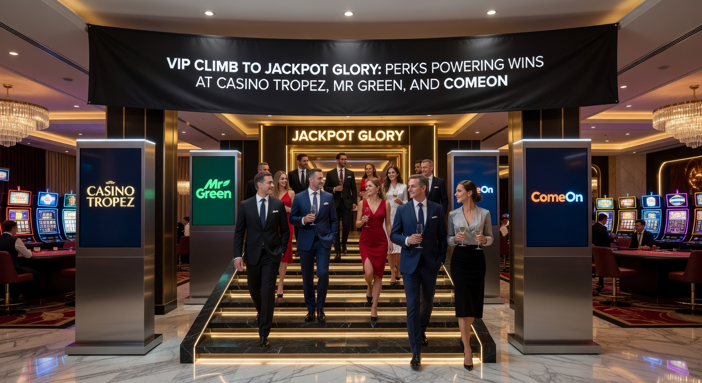 Mr Green VIP-lounge met jackpot-symbolen en perks zoals cashback en multipliers, illustrerend exclusieve voordelen